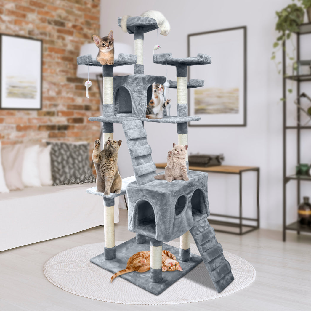 PaWz 1.8M Cat Scratching Post Tree Gym House Condo Furniture Scratcher Tower