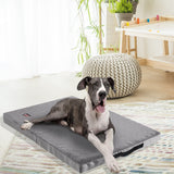 PaWz Pet Bed Foldable Dog Puppy Beds Cushion Pad Pads Soft Plush Cat Pillow M