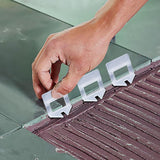 800x 2MM Tile Leveling System Clips Levelling Spacer Tiling Tool Floor Wall