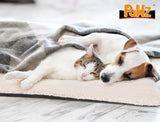 PaWz Pet Bed Dog Beds Bedding Heated Pet Bed Soft Mattress Cushion Pillow Mat L